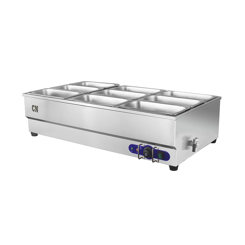 Mesin Bain Marie Listrik Komersial Stainless Steel Dengan Pemanas Immersion